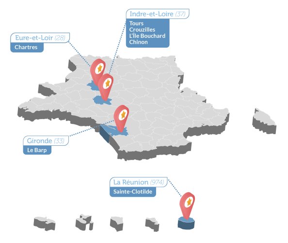 Carte implantation O3 Experts